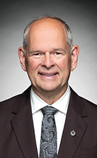 Official headshot for Ernie Klassen